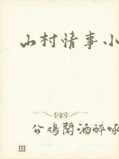 山村情事小说