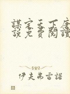 谋定天下唐诚小说免费阅读