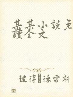 某某小说免费阅读全文