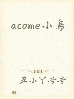 acome小鸟