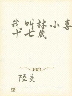 我叫林小喜今年十七岁