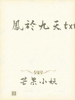 凤于九天txt