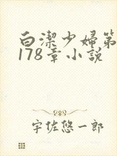 白洁少妇第1一178章小说