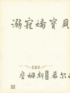 溺宠娇宝贝封面