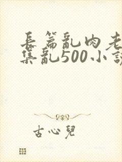 长篇乱肉老师合集乱500小说