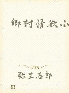 乡村情欲小说