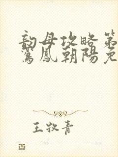 韵母攻略第二部鸾凤朝阳免费阅读