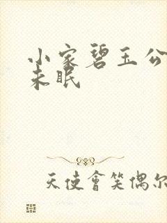 小家碧玉公主夜未眠
