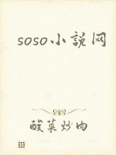 soso小说网