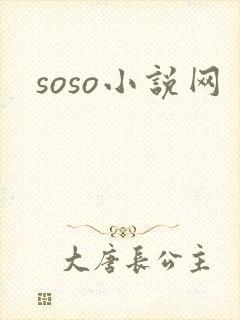 《soso小说网》小说封面