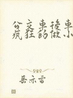 公交车后车座的疯狂的做小