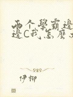 两个学霸边做题边C我怎么办