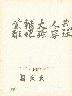 首辅大人我们和离吧谢容珏