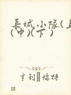 长城小队(上)(中)(下 )