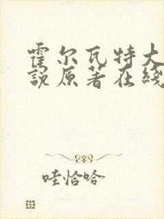 霍尔瓦特大街小说原著在线阅读