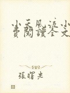 小天风流小说免费阅读全文最新章节