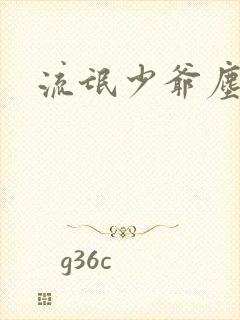 流氓少爷尘世游