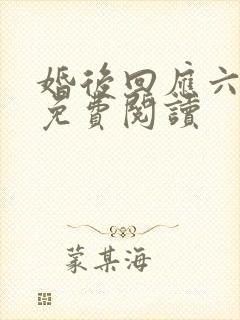 婚后回应六盲星免费阅读