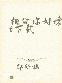 相公你好坏txt下载