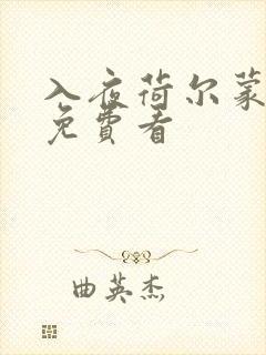 入夜荷尔蒙电影免费看