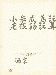 小米成为玩具店老板的玩具