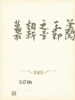 万相之王笔趣阁最新章节阅读