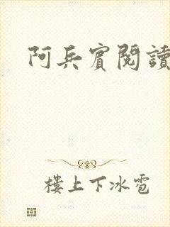 阿兵宾阅读目录