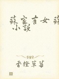 苏家有女 苏杳 小说