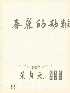 春丽的劫难