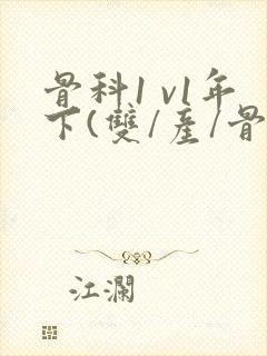 骨科1 v1年下(双/产/骨科年下)