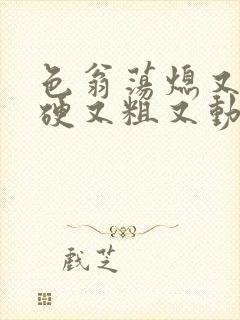 色翁荡熄又大又硬又粗又动态图