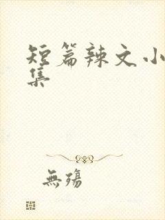 短篇辣文小说合集