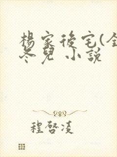 杨家后宅(全)冬儿 小说