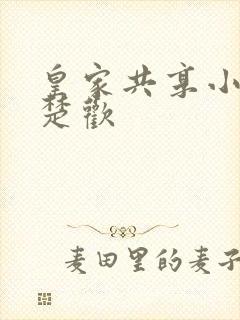 皇家共享小公主楚欢