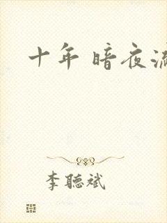 十年 暗夜流光