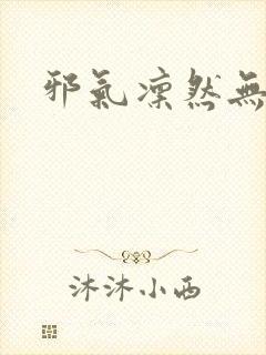 邪气凛然无弹窗