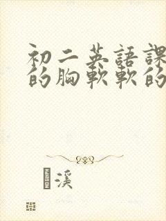 初二英语课代表的胸软软的