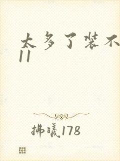 太多了装不下H11