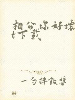 相公你好坏txt下载