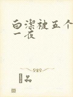 白洁被五个人玩一夜