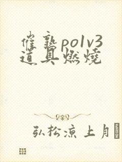 催熟po1v3道具燃烧