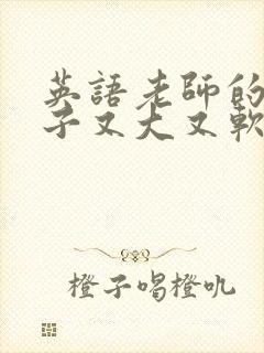 英语老师的小兔子又大又软