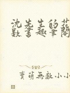 沈先生的花式调数书趣笔阁