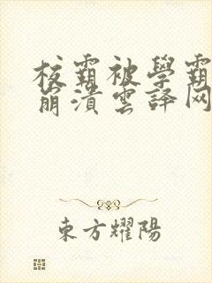 校霸被学霸玩到崩溃云译网