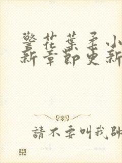 警花叶柔小说最新章节更新