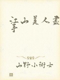 江山美人尽在我手封面