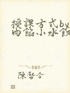 授课方式by 肉馅小水饺