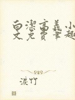 白洁高义小说全文免费笔趣阁阅读高