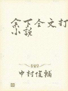 余下全文打不开小说