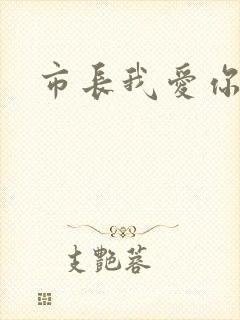 市长我爱你封面